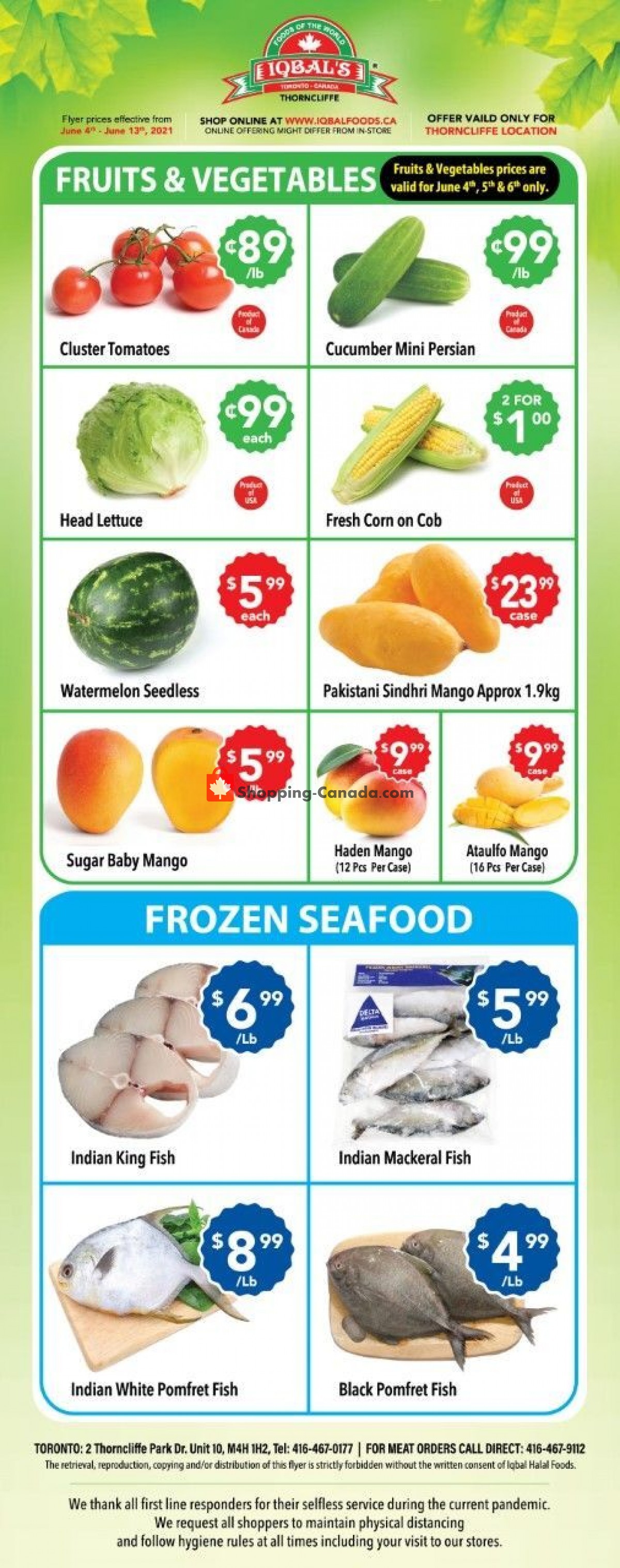 Iqbal Foods flyer from Friday June 4, 2021 to Sunday June 13, 2021 - page 3