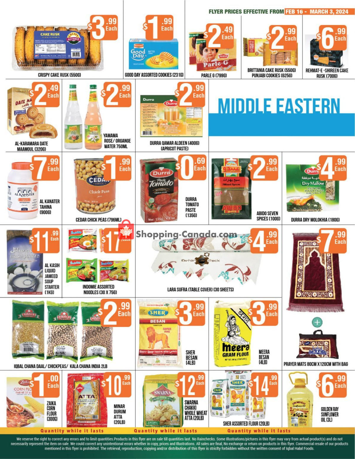 Iqbal Foods flyer from Friday February 16, 2024 to Sunday March 3, 2024 - page 5