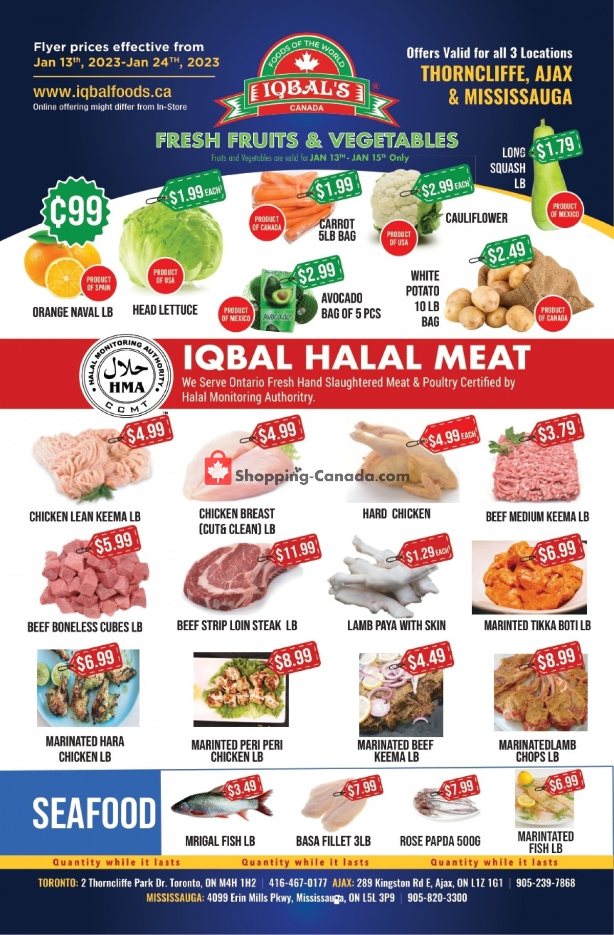 Iqbal Foods flyer from Friday January 13, 2023 to Tuesday January 24, 2023 - page 5