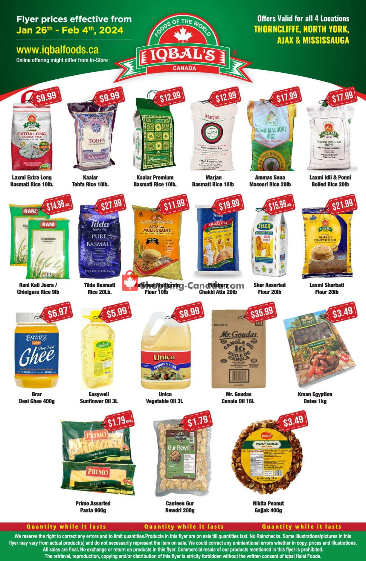 Iqbal Foods flyer from Friday January 26, 2024 to Sunday February 4, 2024 - page 2