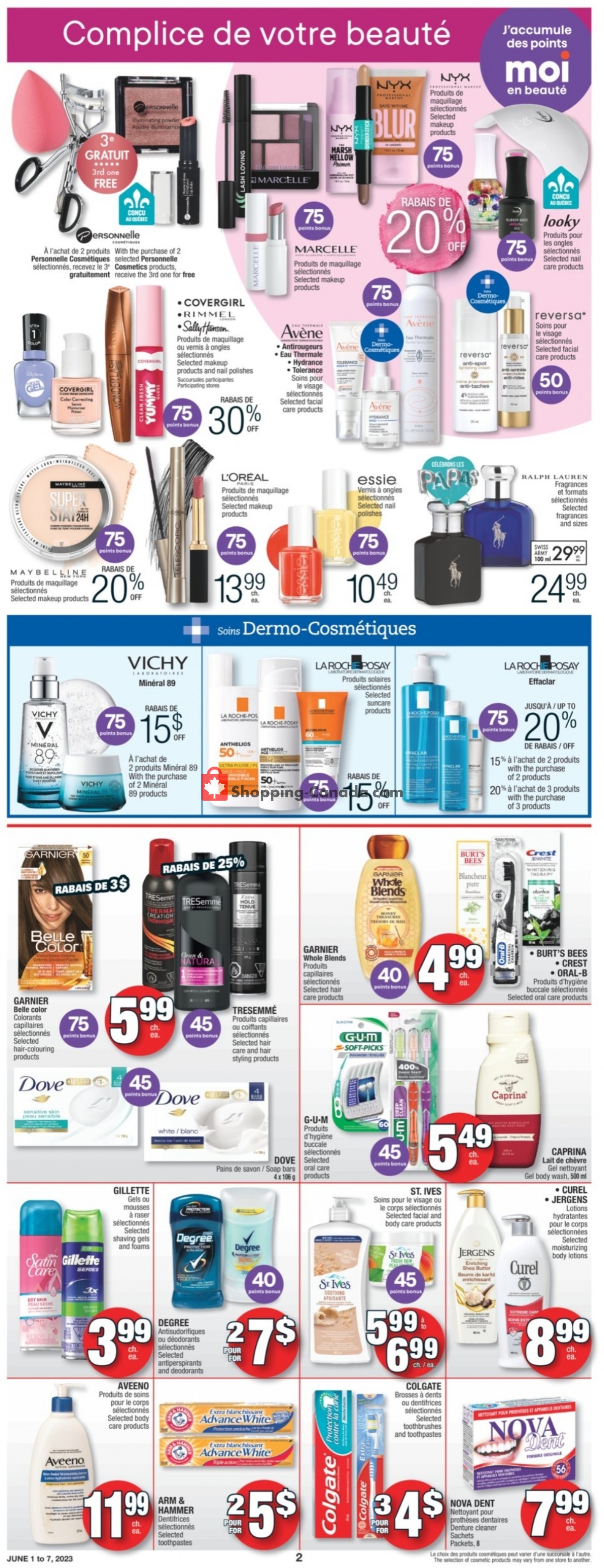 Jean Coutu Pharmacy flyer from Thursday June 1, 2023 to Wednesday June 7, 2023 - page 2