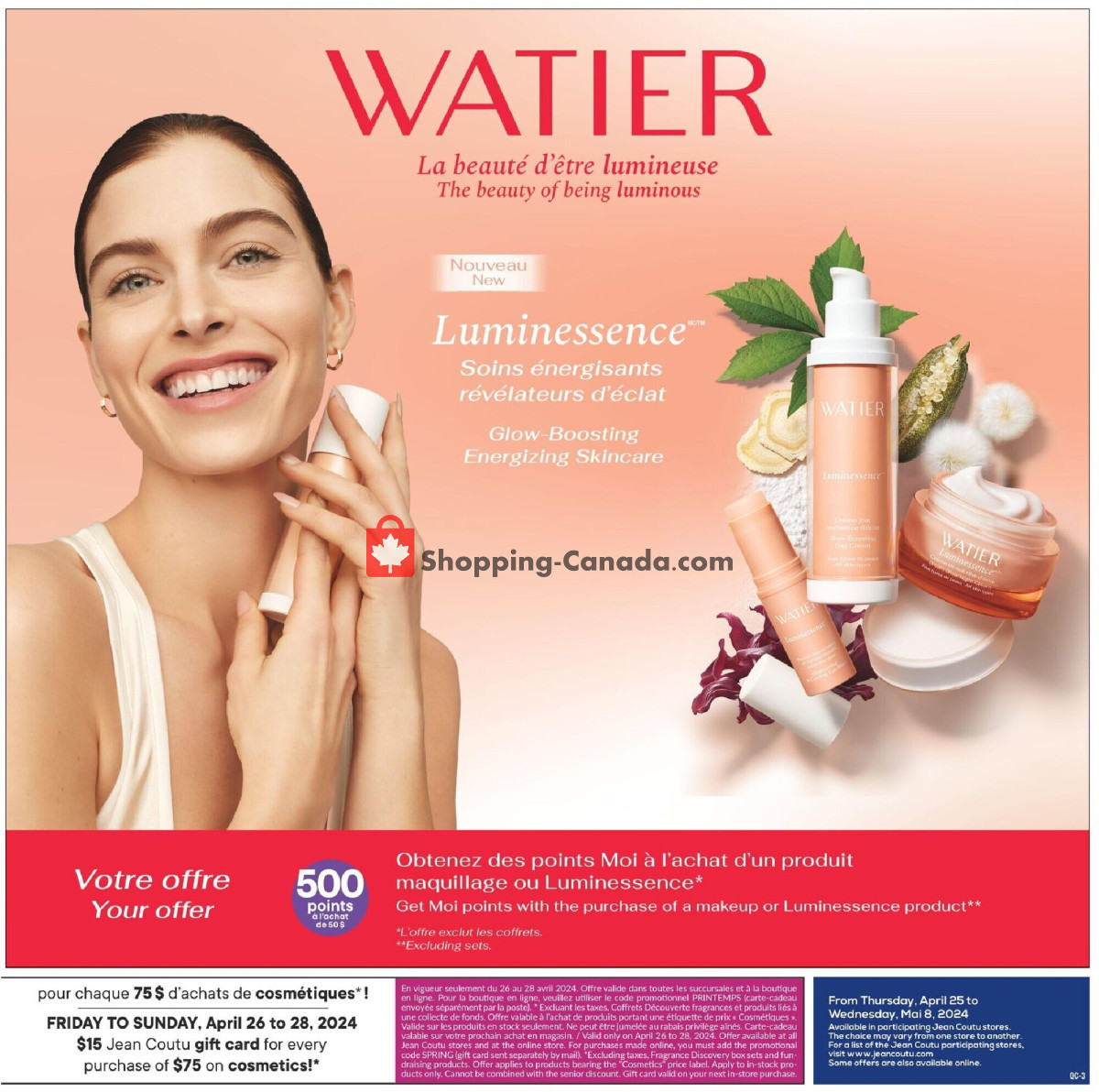 Jean Coutu Pharmacy flyer from Thursday April 25, 2024 to Wednesday May 8, 2024 - page 3