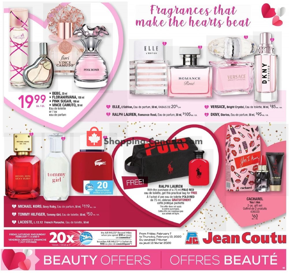 Jean Coutu Pharmacy flyer from Friday February 7, 2020 to Thursday February 13, 2020 - page 1