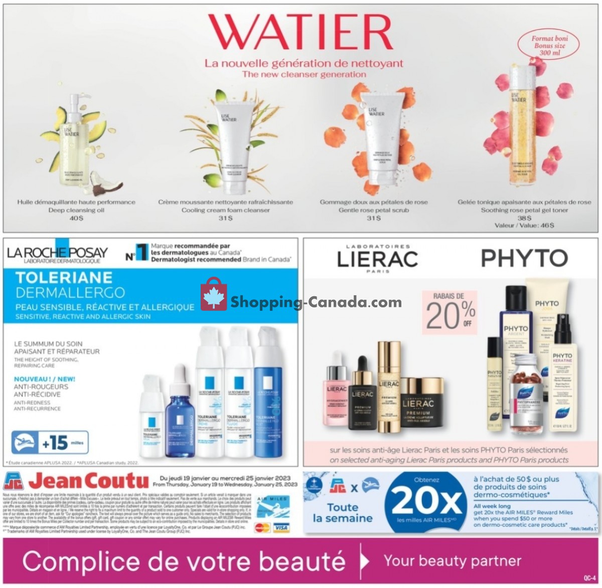 Jean Coutu Pharmacy flyer from Thursday January 19, 2023 to Wednesday January 25, 2023 - page 4
