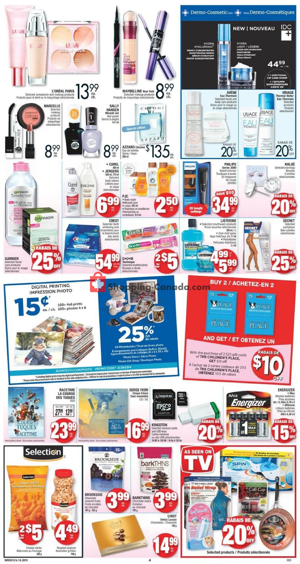 Jean Coutu Pharmacy flyer from Friday March 8, 2019 to Thursday March 14, 2019 - page 3