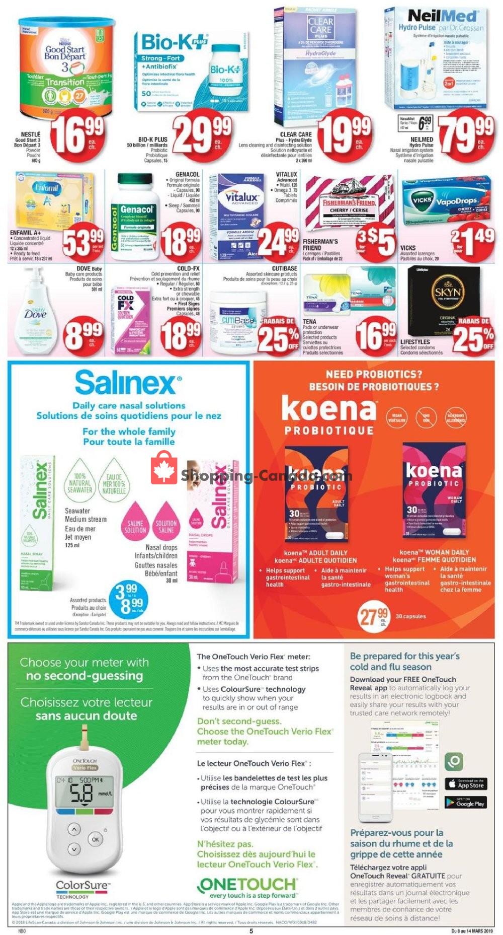 Jean Coutu Pharmacy flyer from Friday March 8, 2019 to Thursday March 14, 2019 - page 4