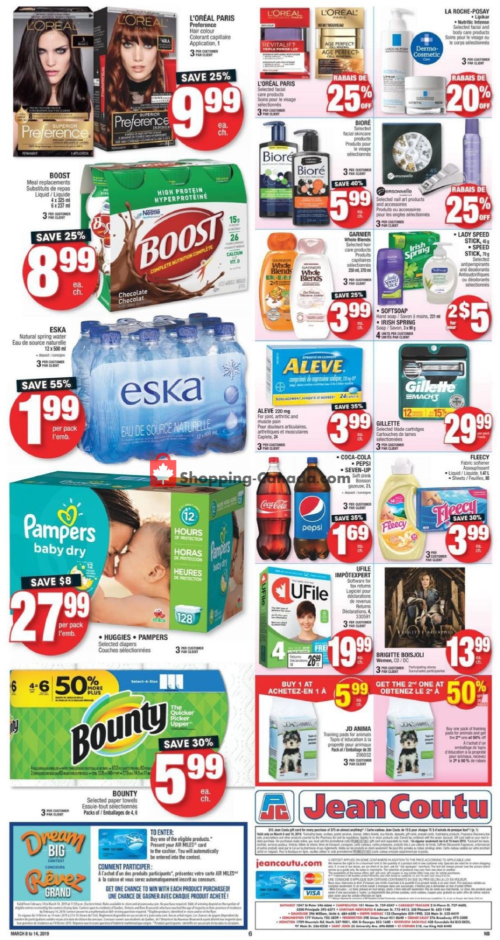 Jean Coutu Pharmacy flyer from Friday March 8, 2019 to Thursday March 14, 2019 - page 5