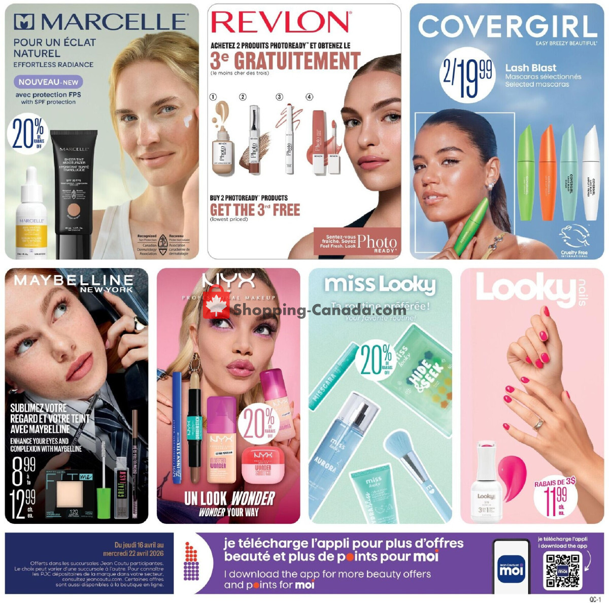 Jean Coutu Pharmacy flyer from Thursday April 16, 2026 to Wednesday April 22, 2026 - page 2