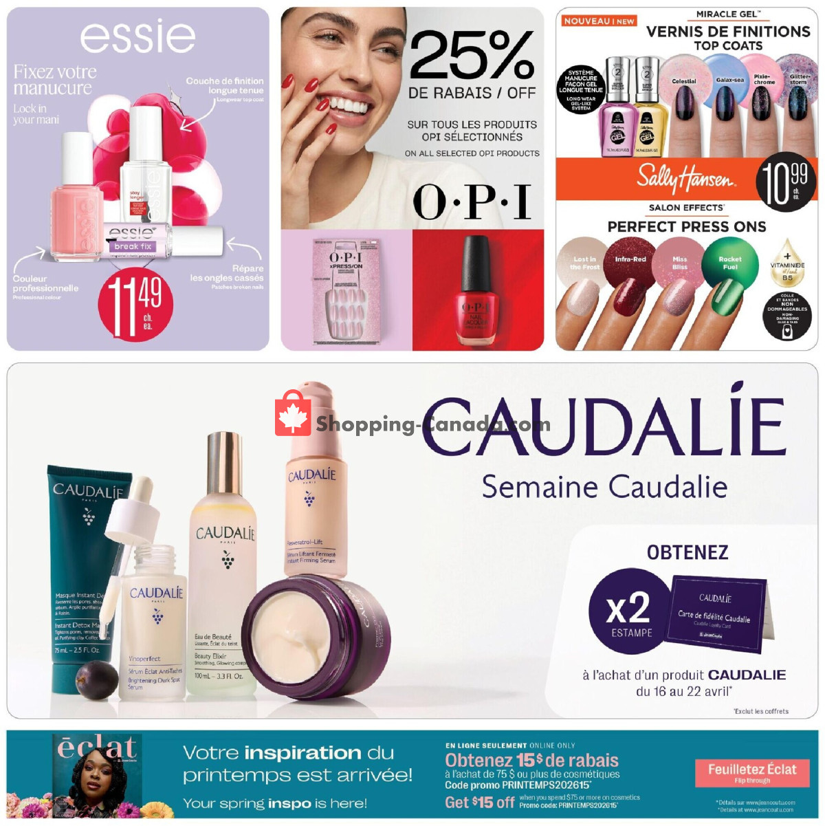 Jean Coutu Pharmacy flyer from Thursday April 16, 2026 to Wednesday April 22, 2026 - page 3