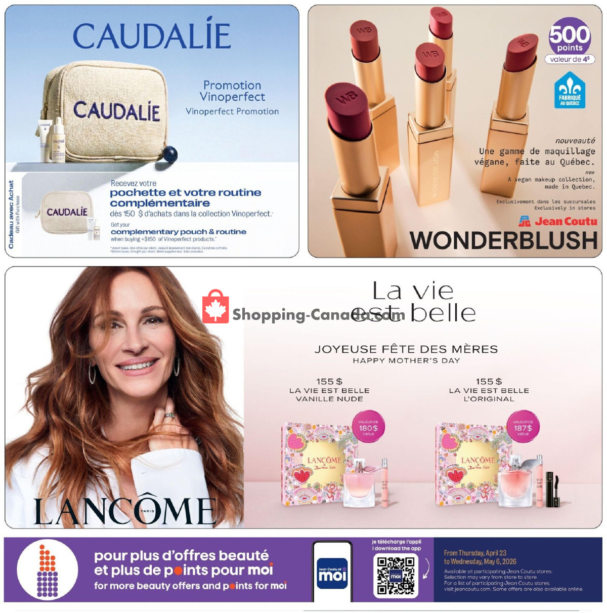 Jean Coutu Pharmacy flyer from Thursday April 23, 2026 to Wednesday May 6, 2026 - page 3