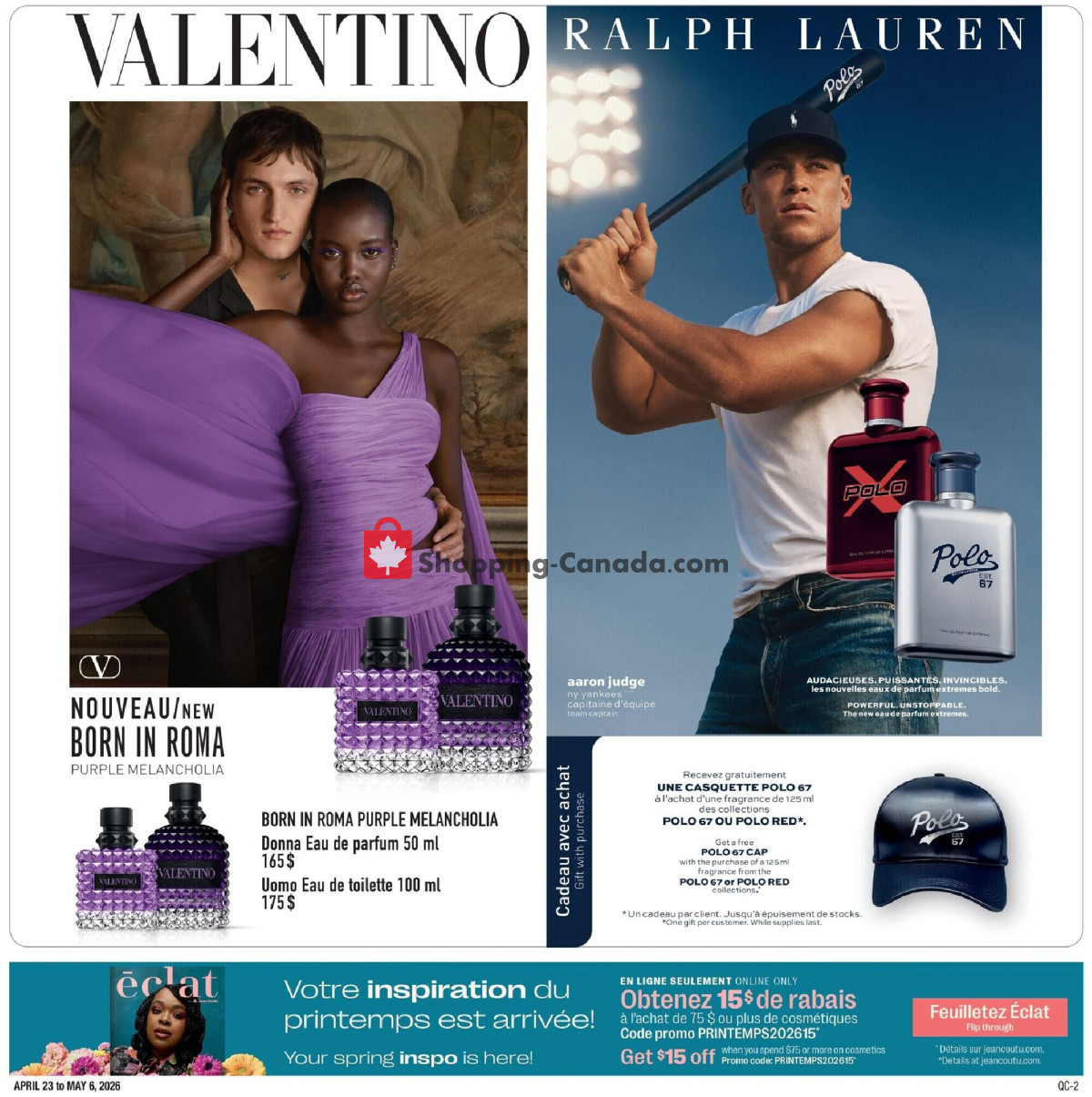 Jean Coutu Pharmacy flyer from Thursday April 23, 2026 to Wednesday May 6, 2026 - page 4