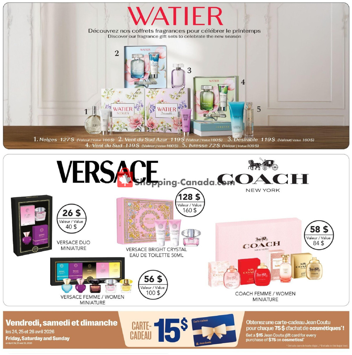 Jean Coutu Pharmacy flyer from Thursday April 23, 2026 to Wednesday May 6, 2026 - page 7