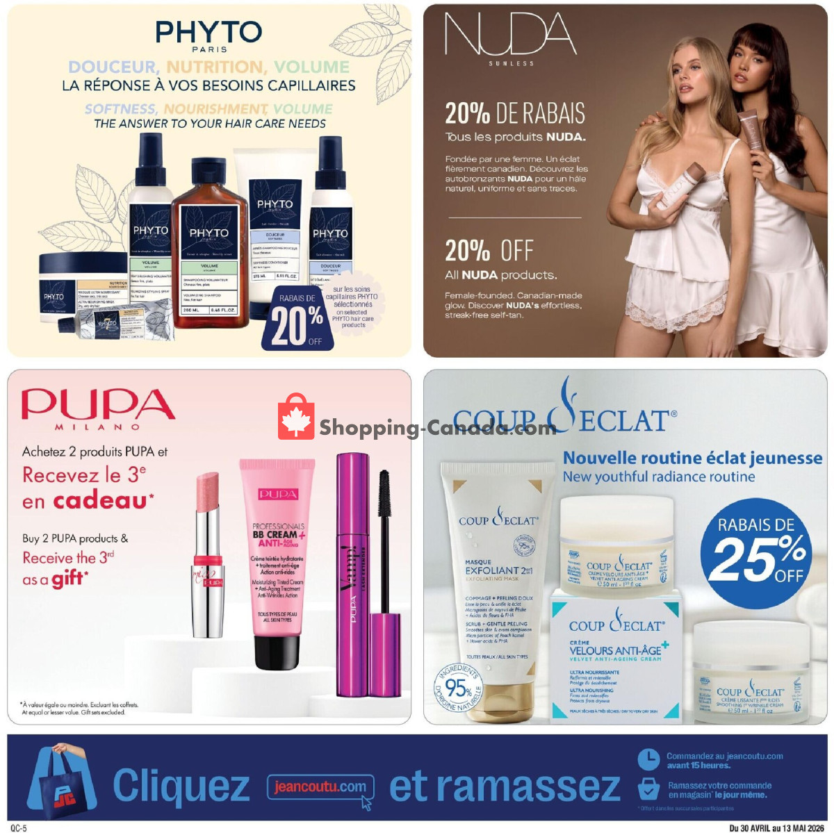 Jean Coutu Pharmacy flyer from Thursday April 30, 2026 to Wednesday May 13, 2026 - page 10