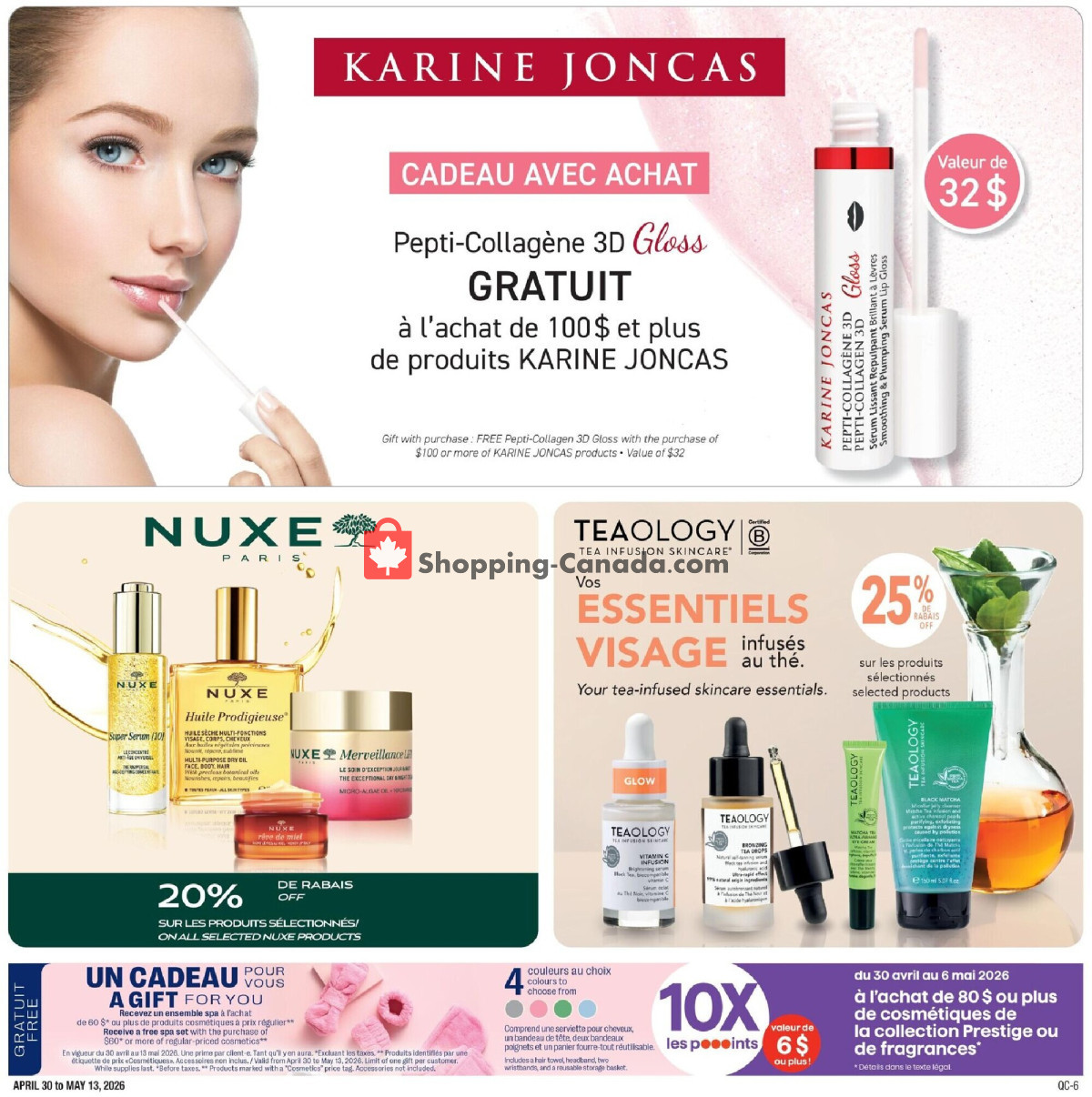 Jean Coutu Pharmacy flyer from Thursday April 30, 2026 to Wednesday May 13, 2026 - page 12