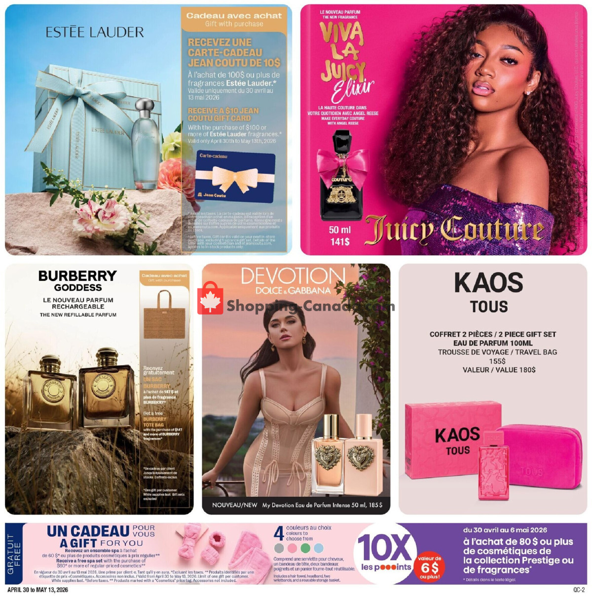 Jean Coutu Pharmacy flyer from Thursday April 30, 2026 to Wednesday May 13, 2026 - page 4