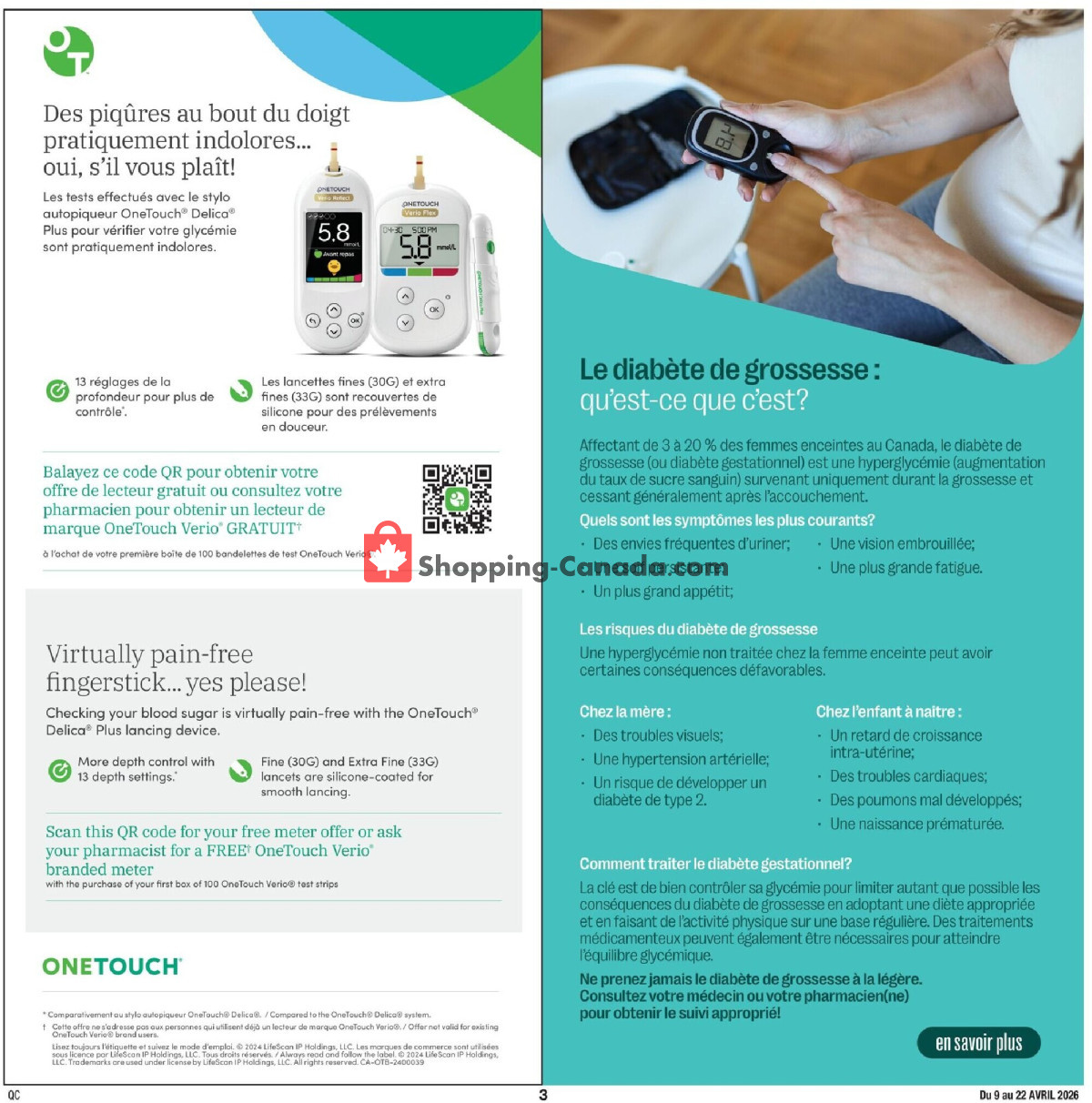 Jean Coutu Pharmacy flyer from Thursday April 9, 2026 to Wednesday April 22, 2026 - page 6