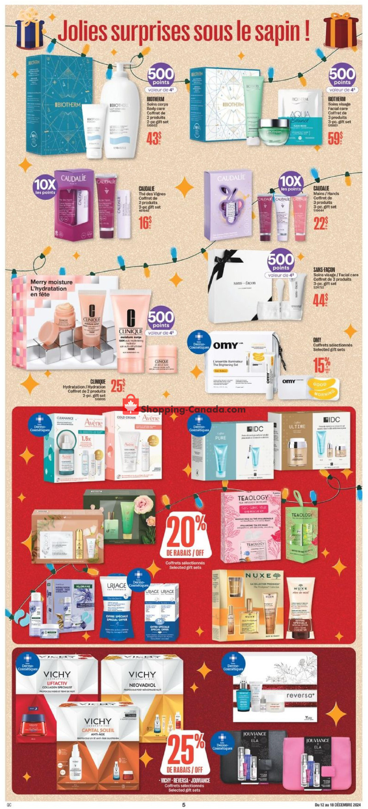 Jean Coutu Pharmacy flyer from Thursday December 12, 2024 to Wednesday December 18, 2024 - page 6