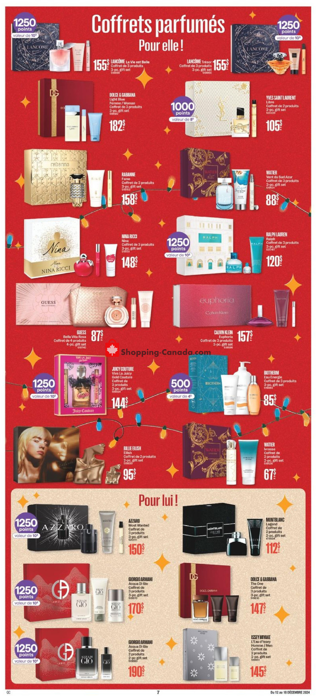 Jean Coutu Pharmacy flyer from Thursday December 12, 2024 to Wednesday December 18, 2024 - page 8