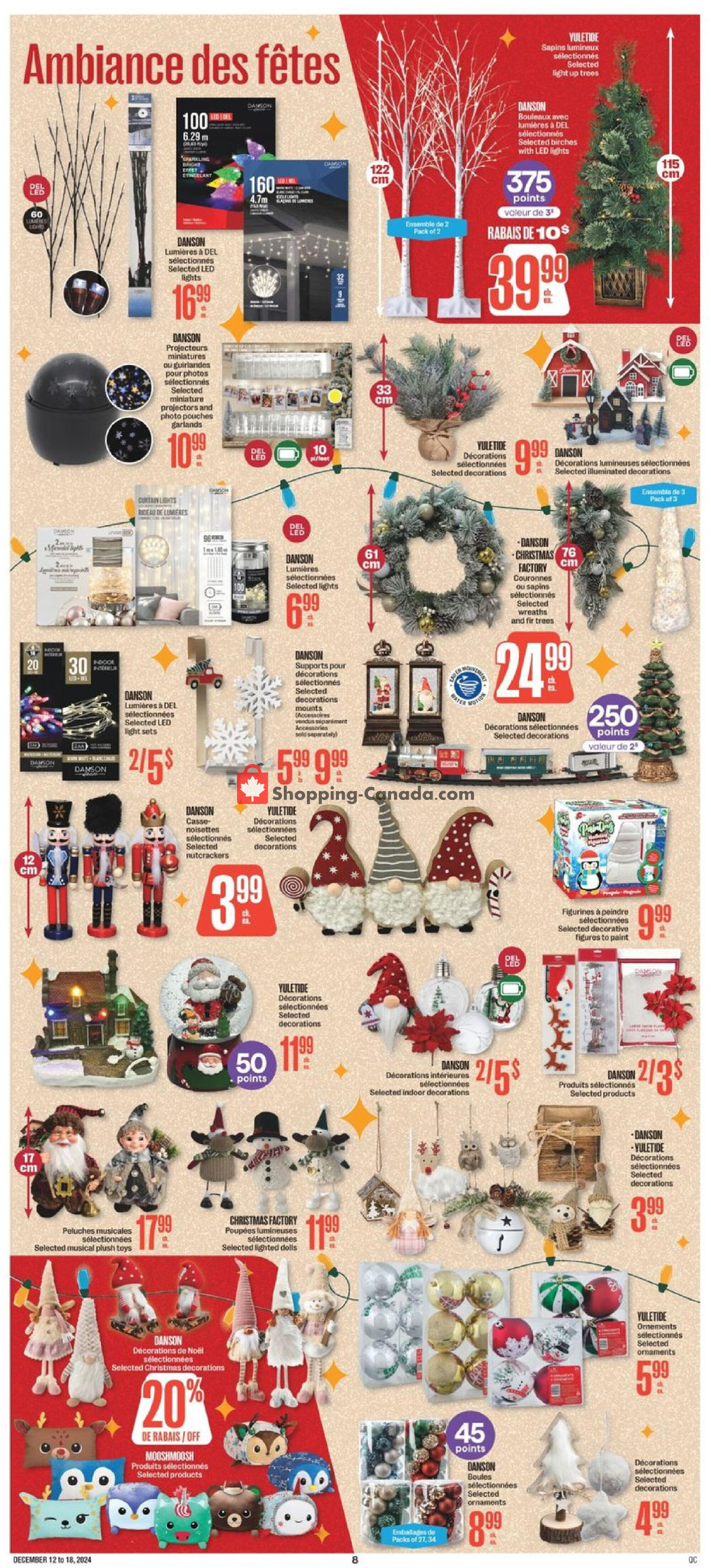 Jean Coutu Pharmacy flyer from Thursday December 12, 2024 to Wednesday December 18, 2024 - page 9
