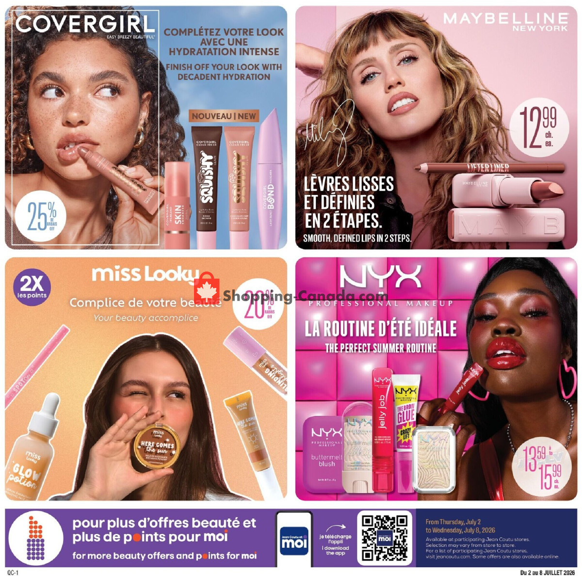 Jean Coutu Pharmacy flyer from Thursday July 2, 2026 to Wednesday July 8, 2026 - page 2
