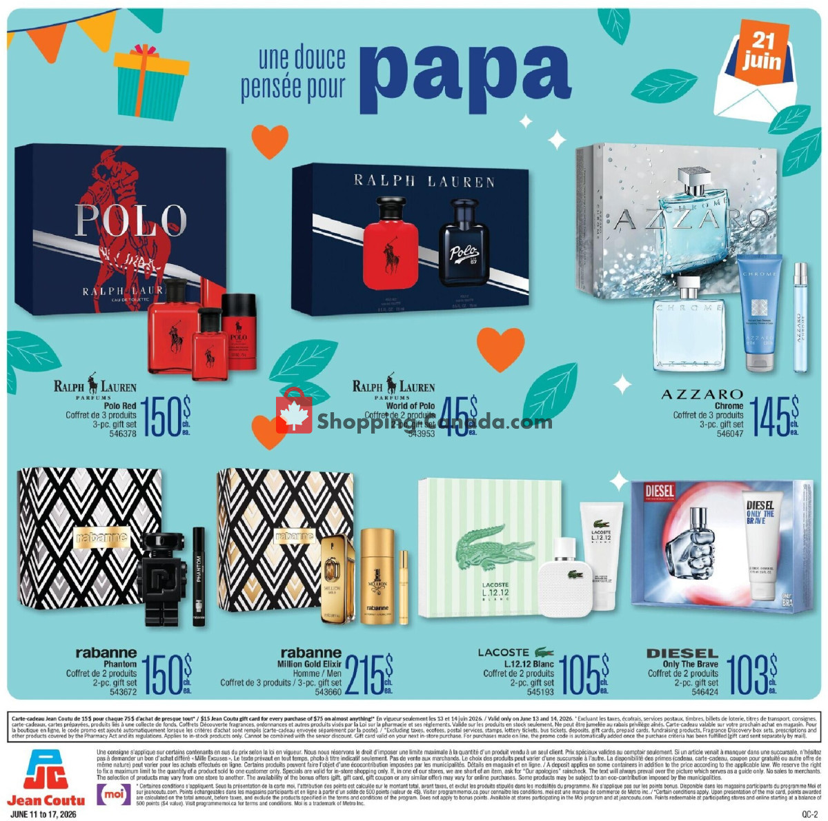 Jean Coutu Pharmacy flyer from Thursday June 11, 2026 to Wednesday June 17, 2026 - page 4