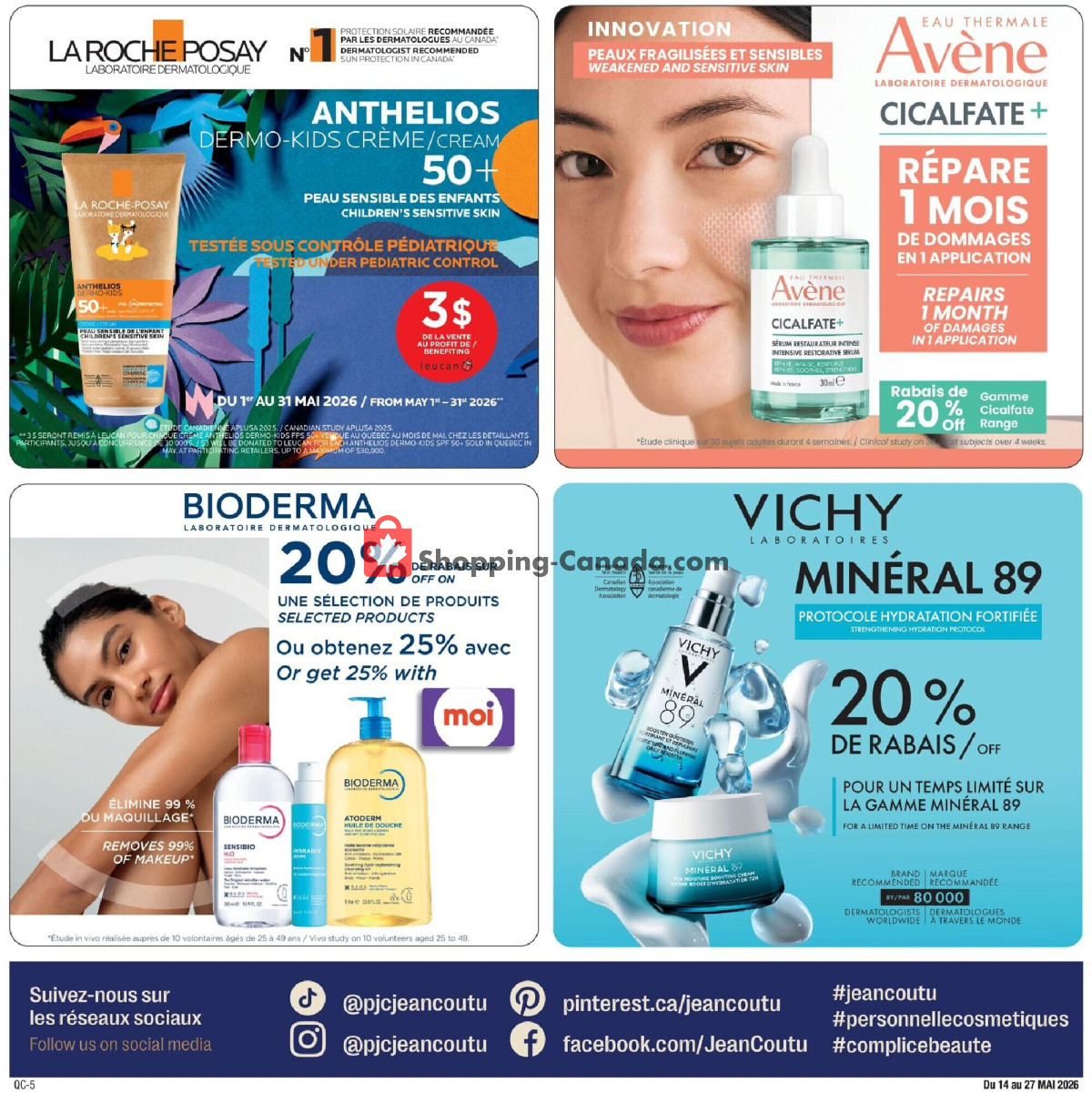Jean Coutu Pharmacy flyer from Thursday May 14, 2026 to Wednesday May 27, 2026 - page 10