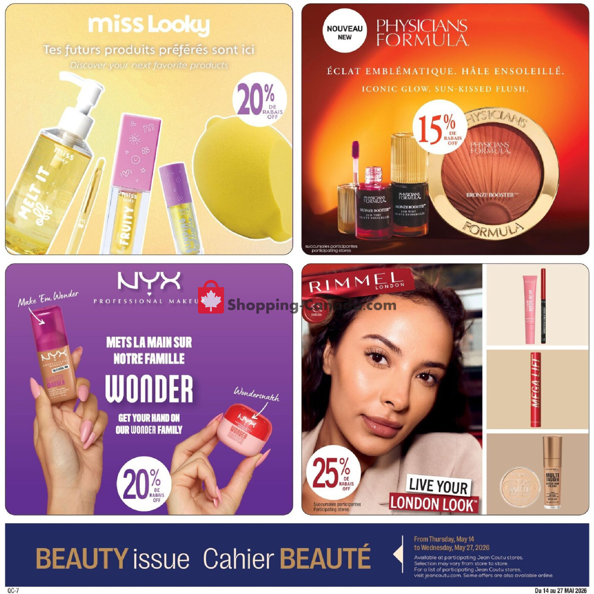 Jean Coutu Pharmacy flyer from Thursday May 14, 2026 to Wednesday May 27, 2026 - page 14