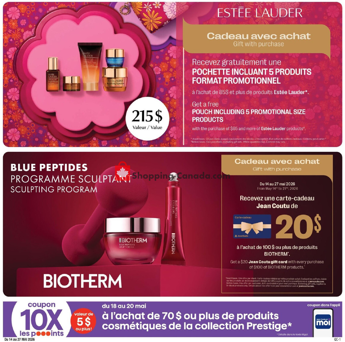 Jean Coutu Pharmacy flyer from Thursday May 14, 2026 to Wednesday May 27, 2026 - page 2