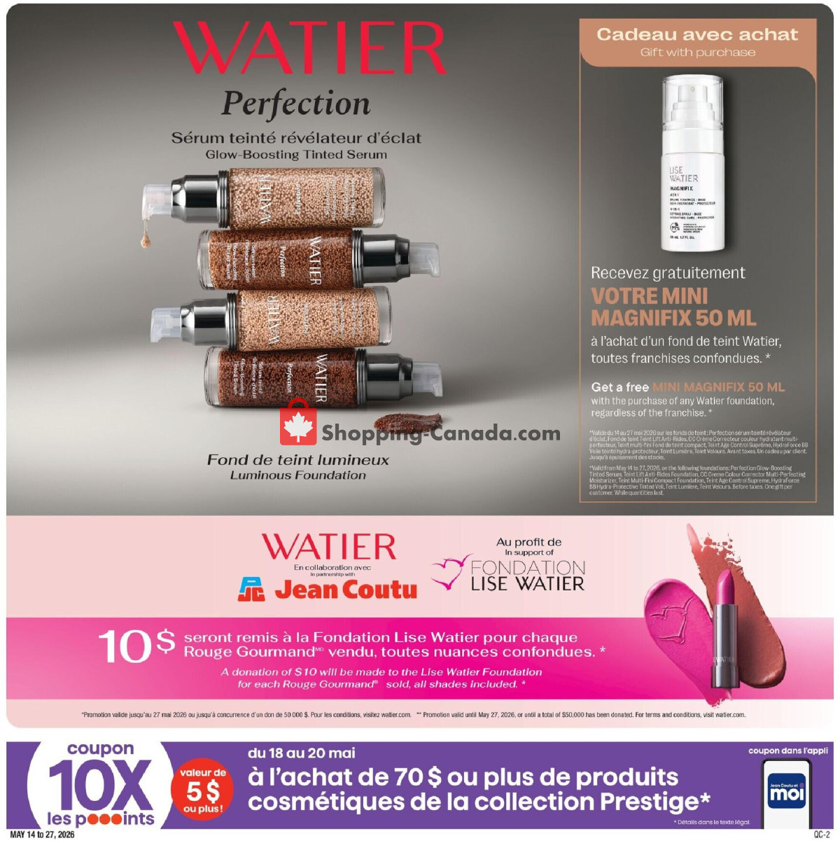 Jean Coutu Pharmacy flyer from Thursday May 14, 2026 to Wednesday May 27, 2026 - page 4