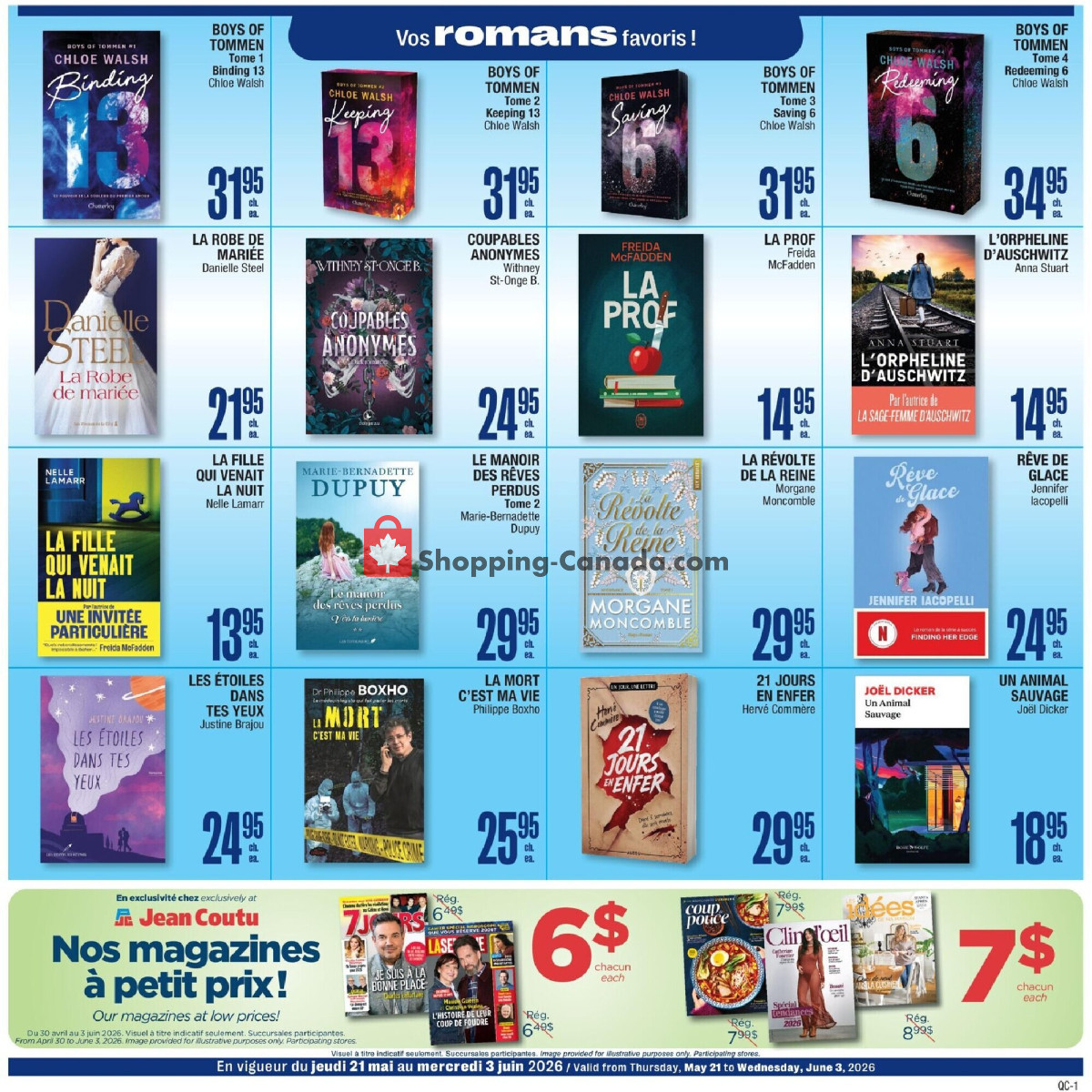 Jean Coutu Pharmacy flyer from Thursday May 21, 2026 to Wednesday June 3, 2026 - page 2