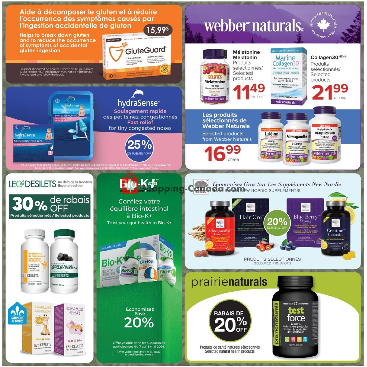 Jean Coutu Pharmacy flyer from Thursday May 7, 2026 to Wednesday May 13, 2026 - page 3