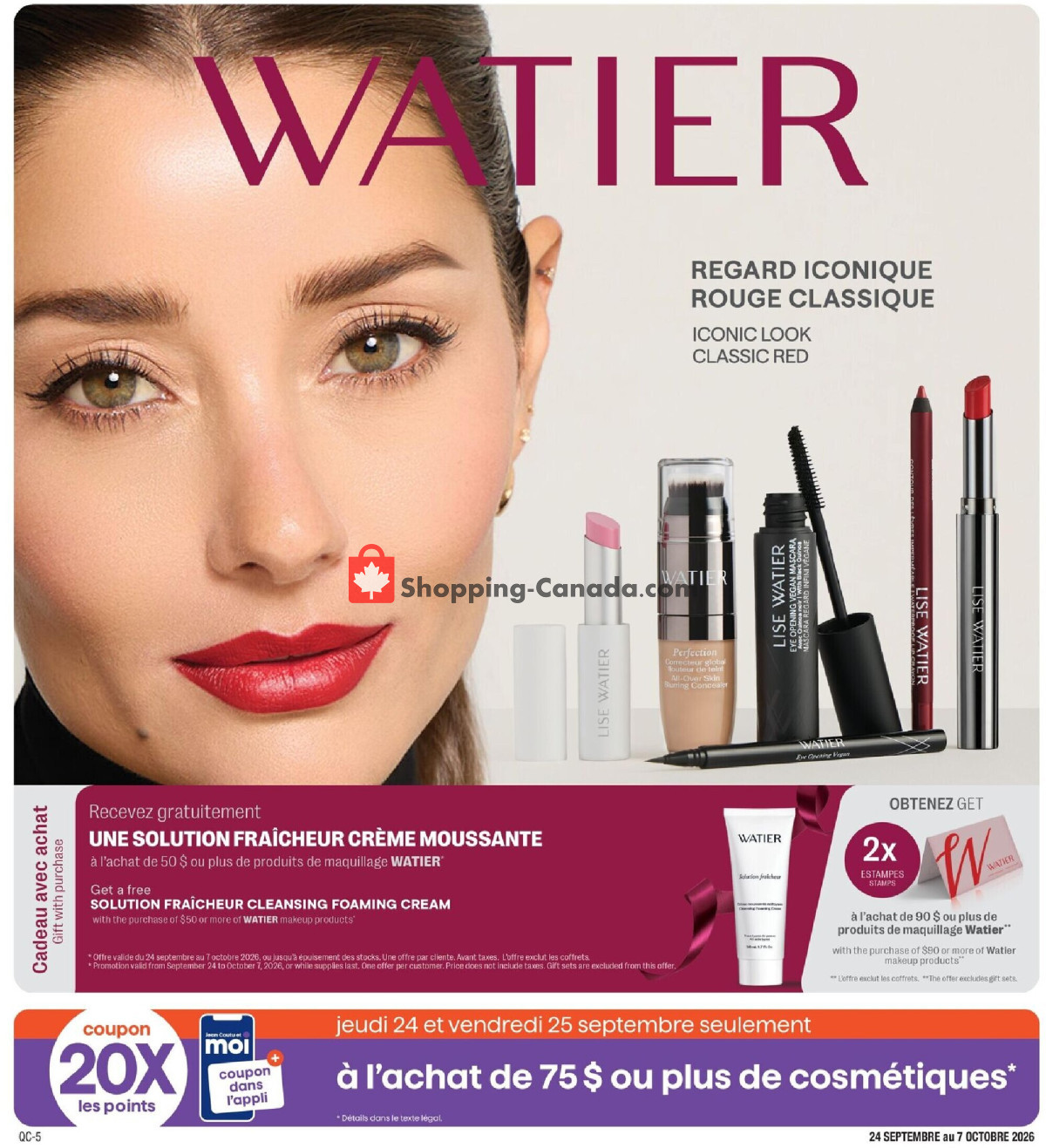 Jean Coutu Pharmacy flyer from Thursday September 24, 2026 to Wednesday October 7, 2026 - page 10