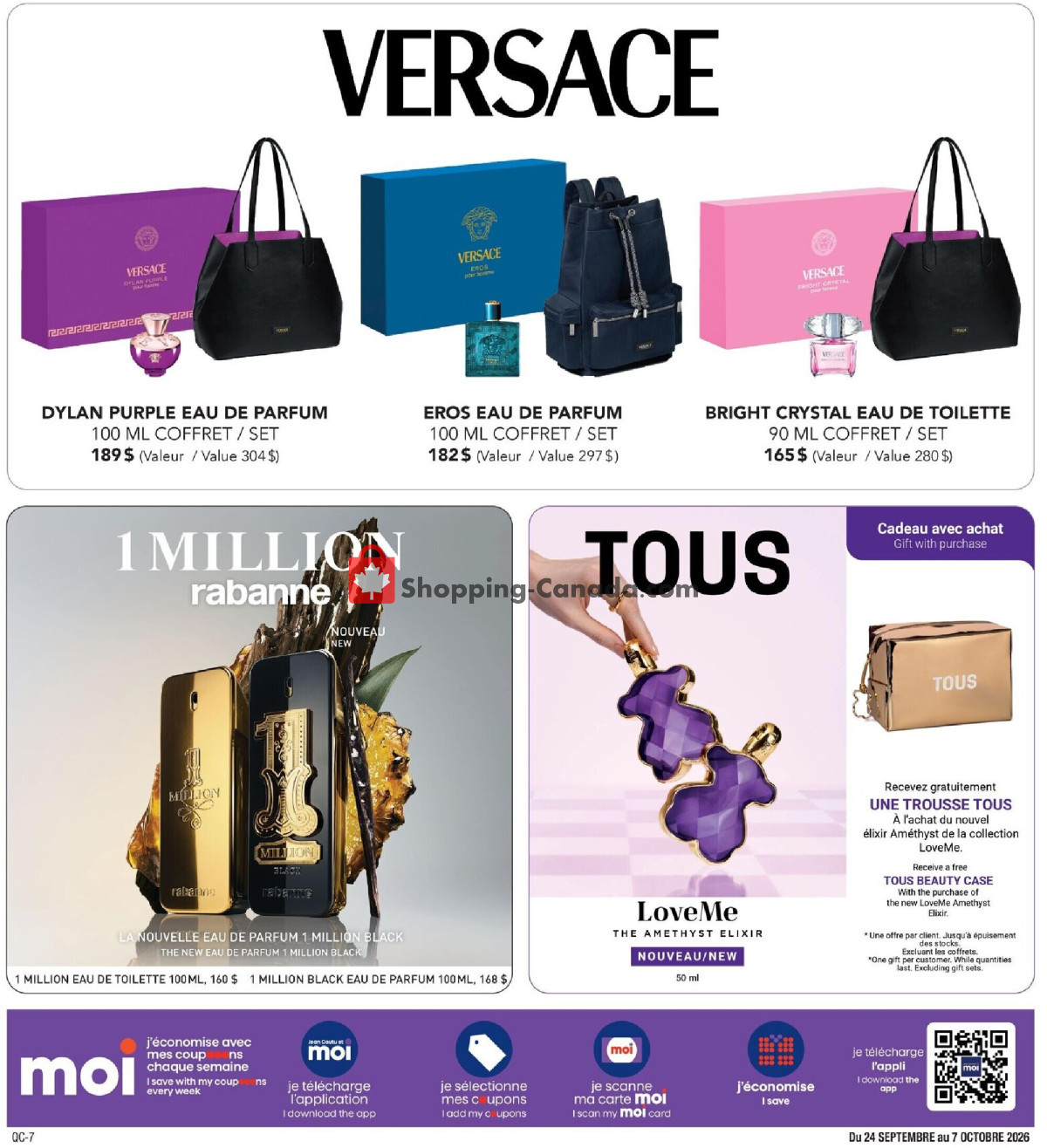 Jean Coutu Pharmacy flyer from Thursday September 24, 2026 to Wednesday October 7, 2026 - page 14