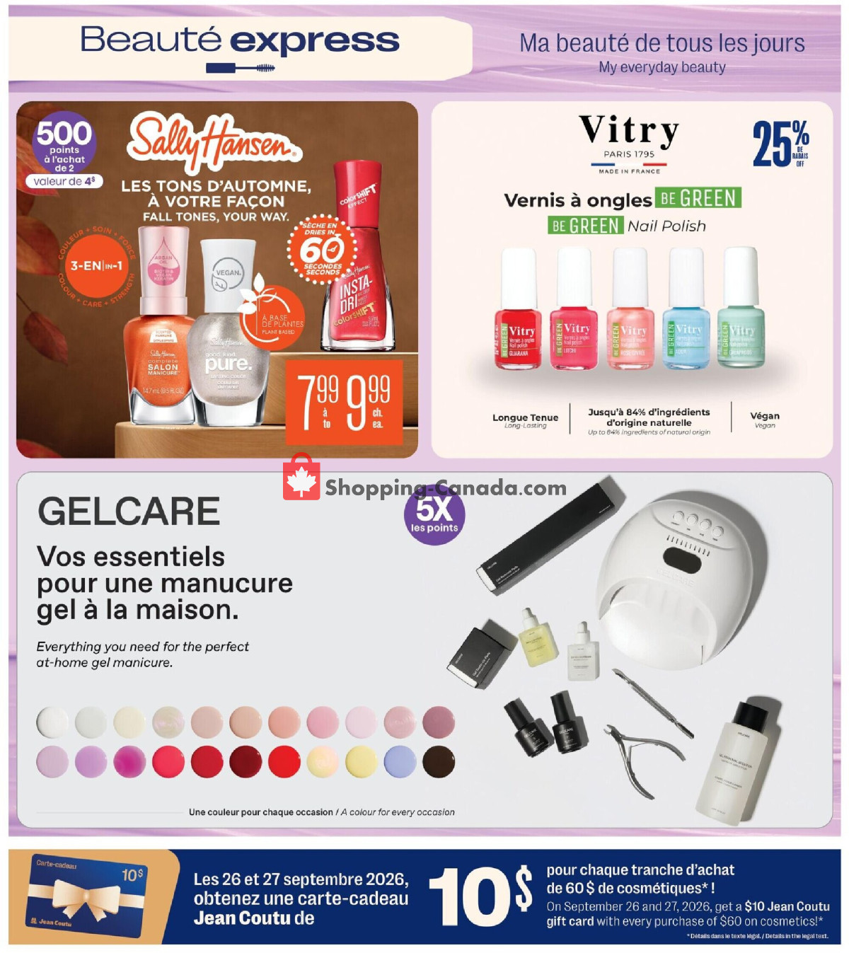 Jean Coutu Pharmacy flyer from Thursday September 24, 2026 to Wednesday October 7, 2026 - page 5