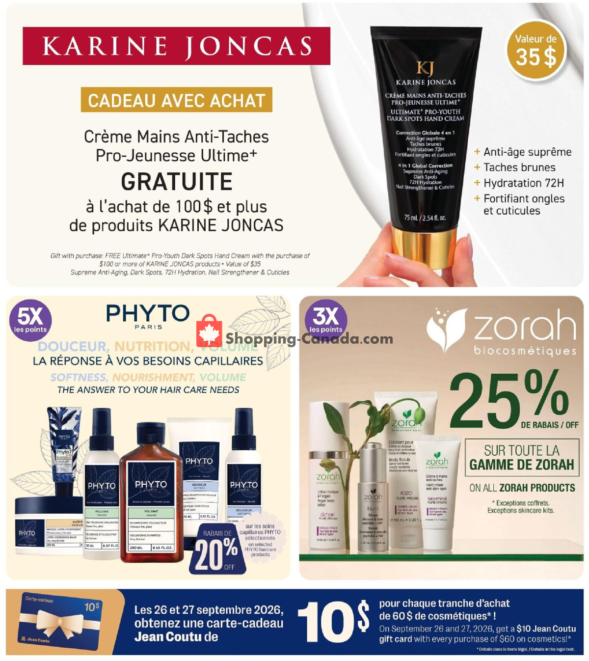Jean Coutu Pharmacy flyer from Thursday September 24, 2026 to Wednesday October 7, 2026 - page 7