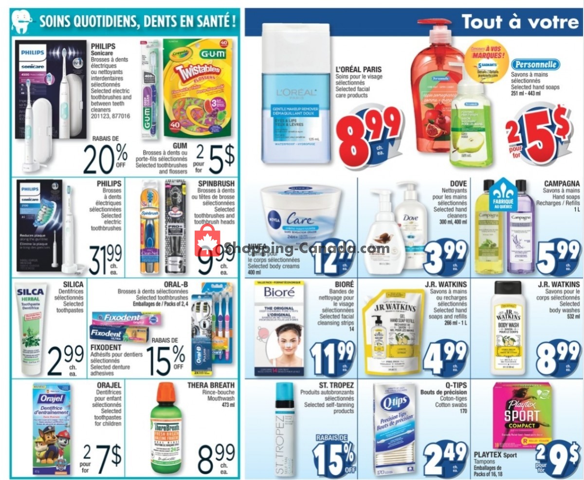 Jean Coutu Pharmacy flyer from Thursday January 19, 2023 to Wednesday January 25, 2023 - page 2
