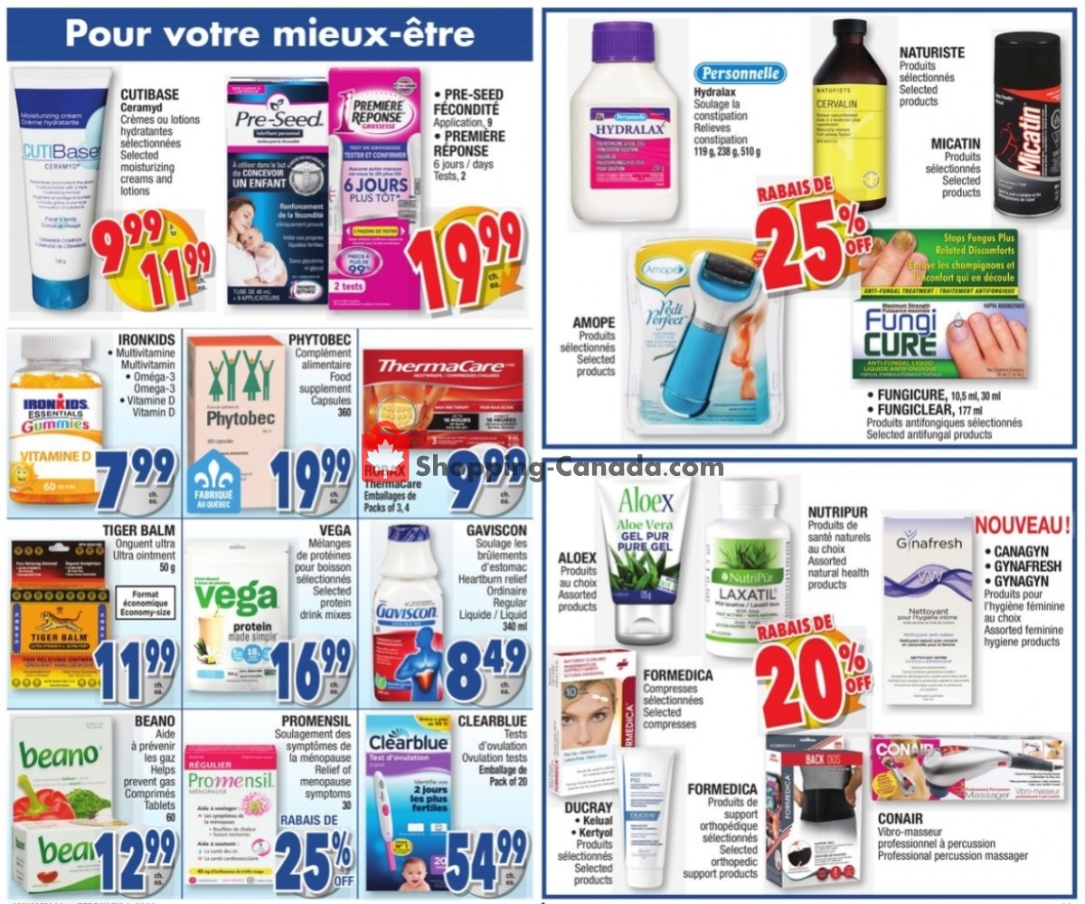 Jean Coutu Pharmacy flyer from Thursday January 26, 2023 to Wednesday February 1, 2023 - page 4