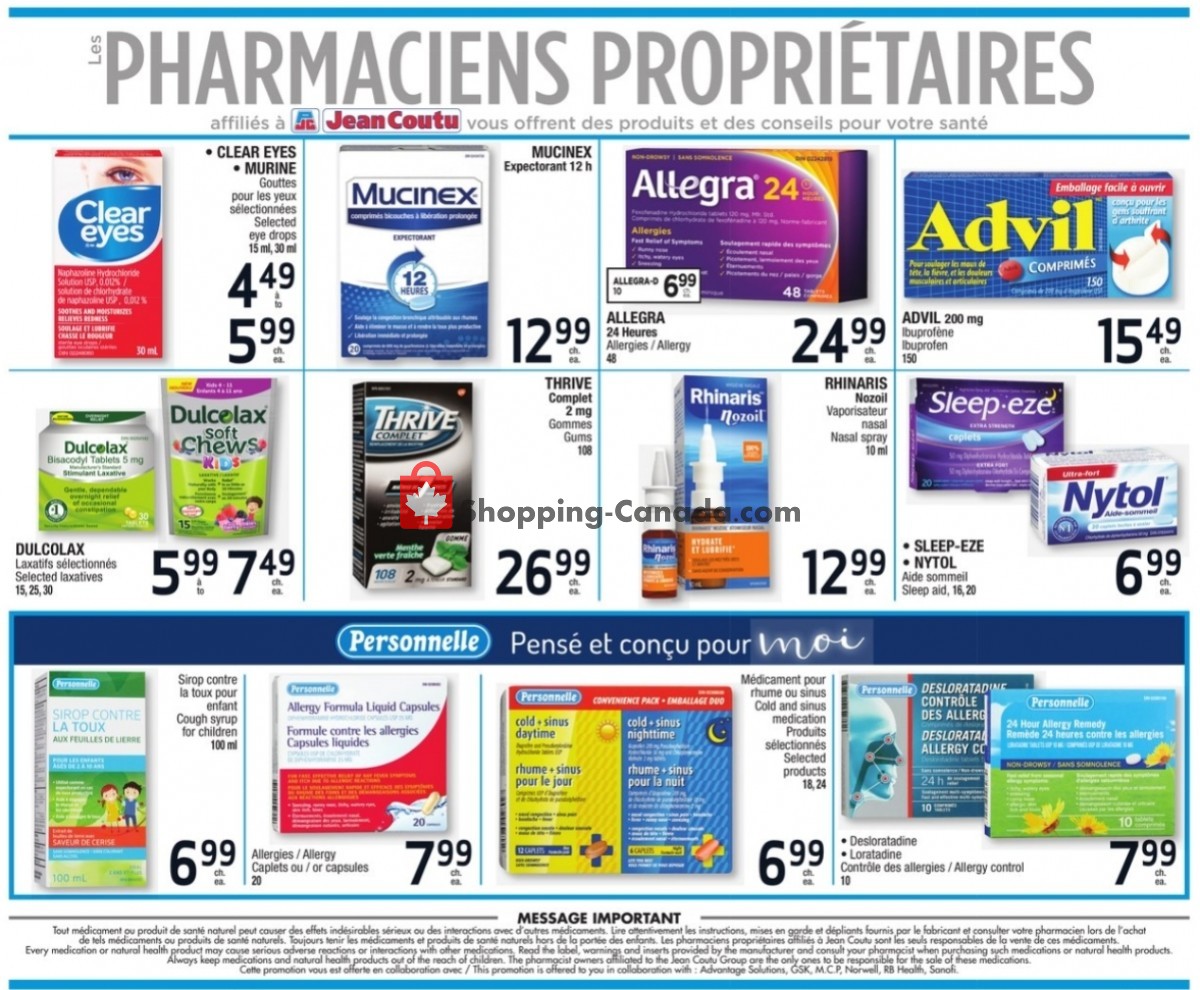 Jean Coutu Pharmacy flyer from Thursday January 26, 2023 to Wednesday February 1, 2023 - page 5