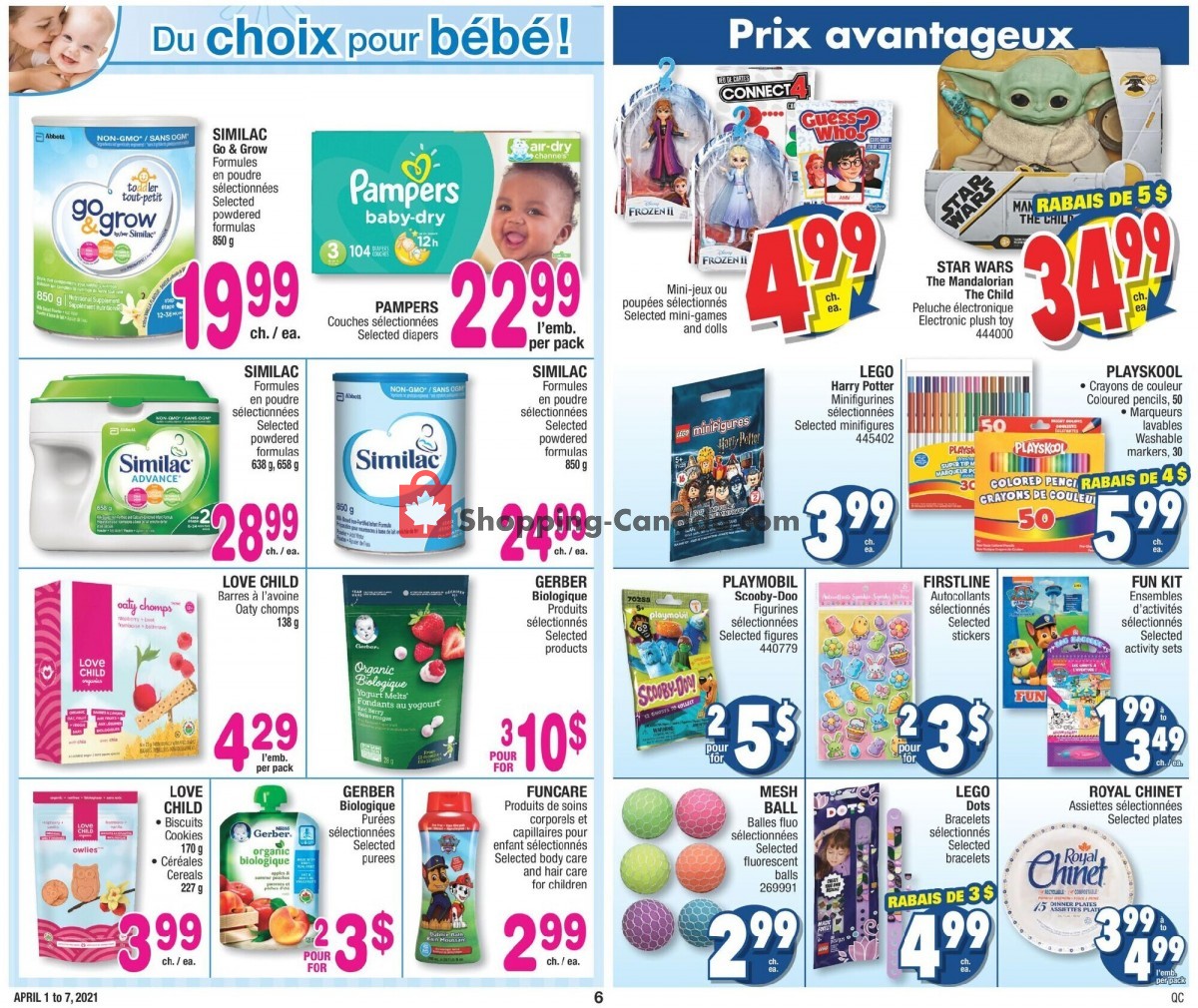 Jean Coutu Pharmacy flyer from Thursday April 1, 2021 to Wednesday April 7, 2021 - page 6