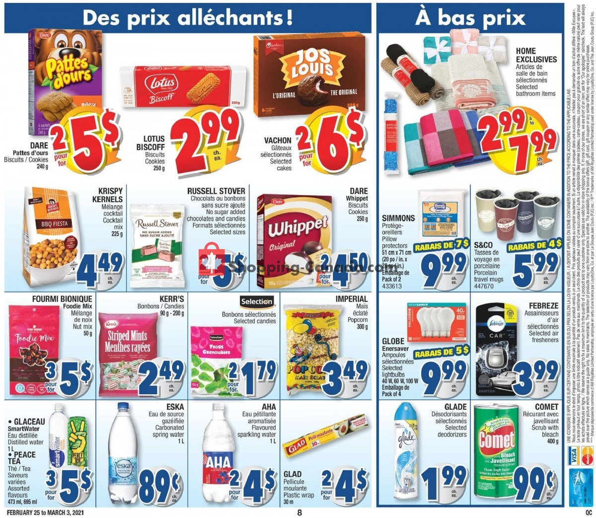 Jean Coutu Pharmacy flyer from Thursday February 25, 2021 to Wednesday March 3, 2021 - page 8