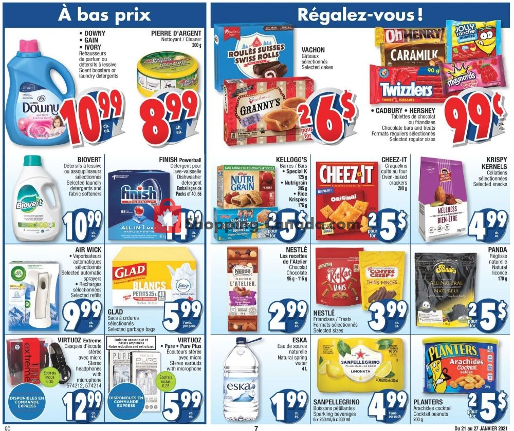 Jean Coutu Pharmacy flyer from Thursday January 21, 2021 to Wednesday January 27, 2021 - page 7