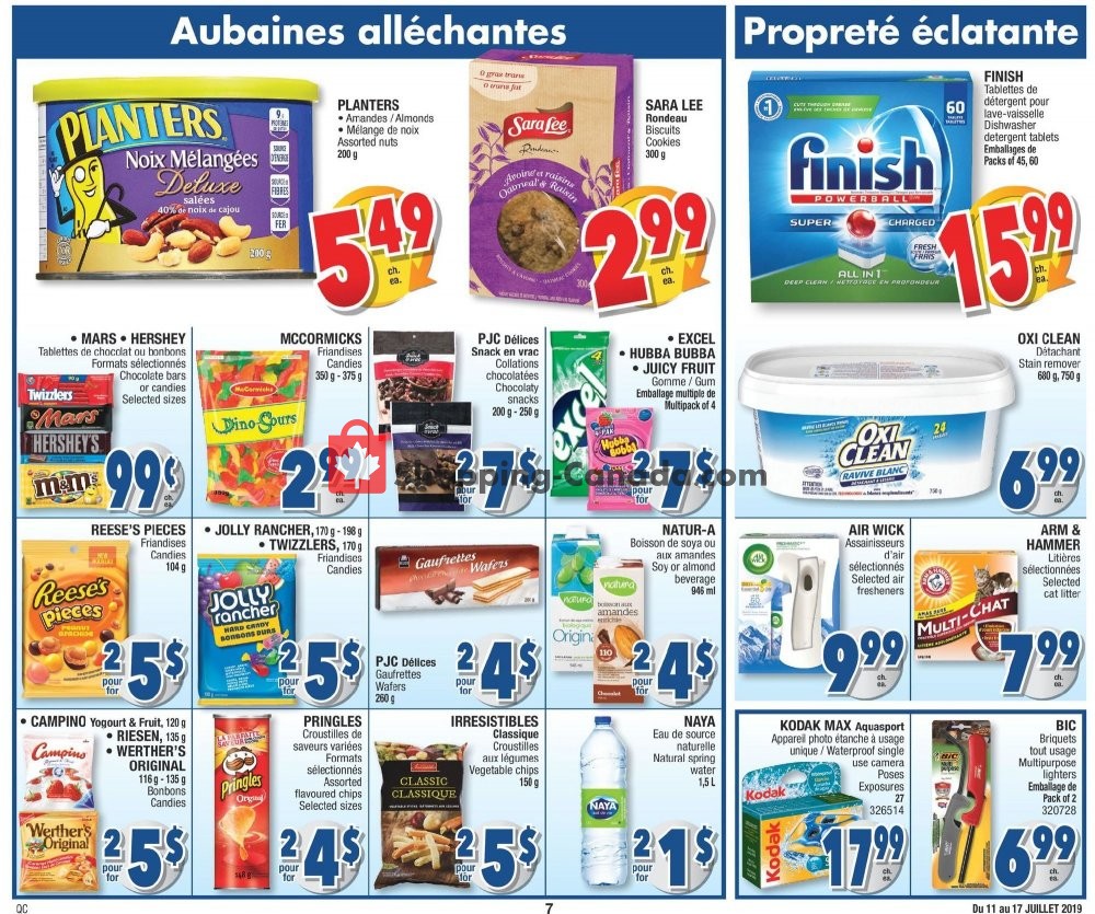 Jean Coutu Pharmacy flyer from Thursday July 11, 2019 to Wednesday July 17, 2019 - page 7
