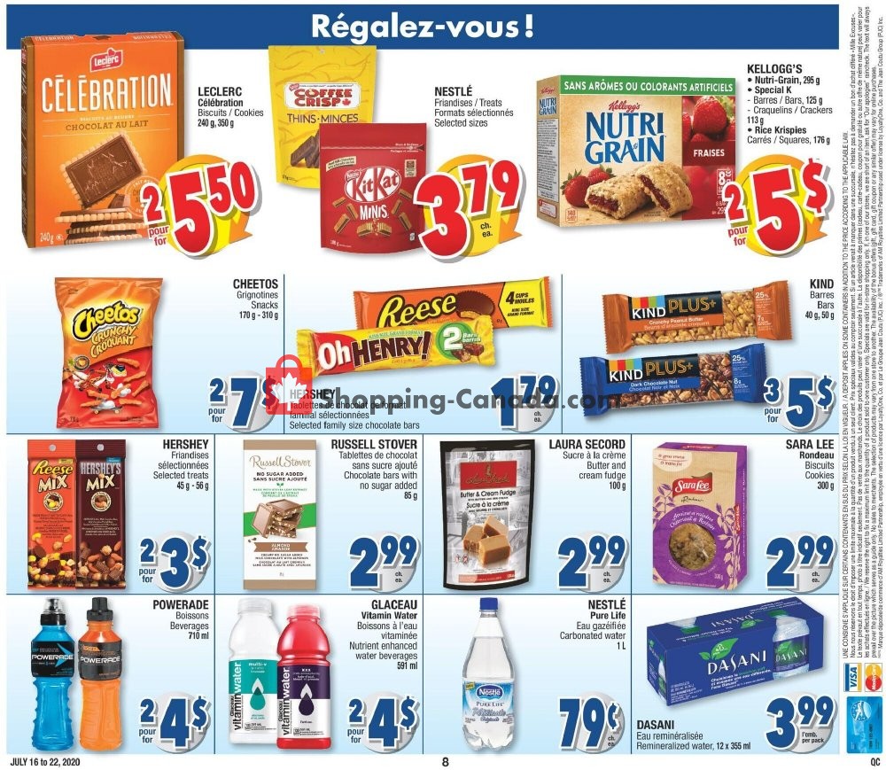 Jean Coutu Pharmacy flyer from Thursday July 16, 2020 to Wednesday July 22, 2020 - page 8