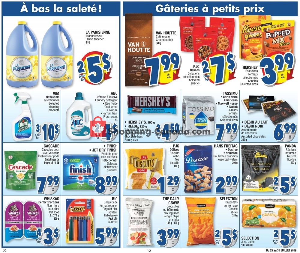 Jean Coutu Pharmacy flyer from Thursday July 25, 2019 to Wednesday July 31, 2019 - page 5