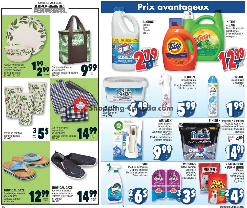 Jean Coutu Pharmacy flyer from Thursday July 9, 2020 to Wednesday July 15, 2020 - page 7