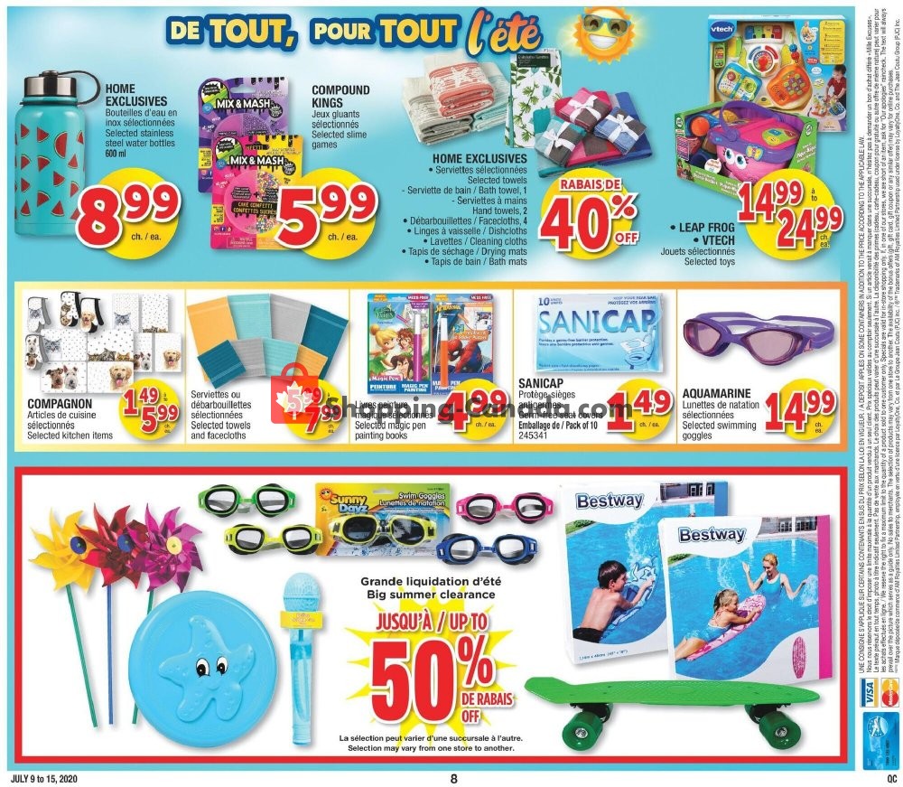 Jean Coutu Pharmacy flyer from Thursday July 9, 2020 to Wednesday July 15, 2020 - page 8