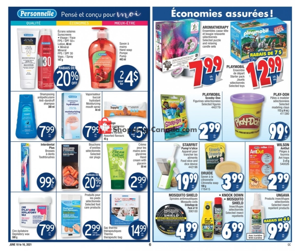 Jean Coutu Pharmacy flyer from Thursday June 10, 2021 to Wednesday June 16, 2021 - page 6