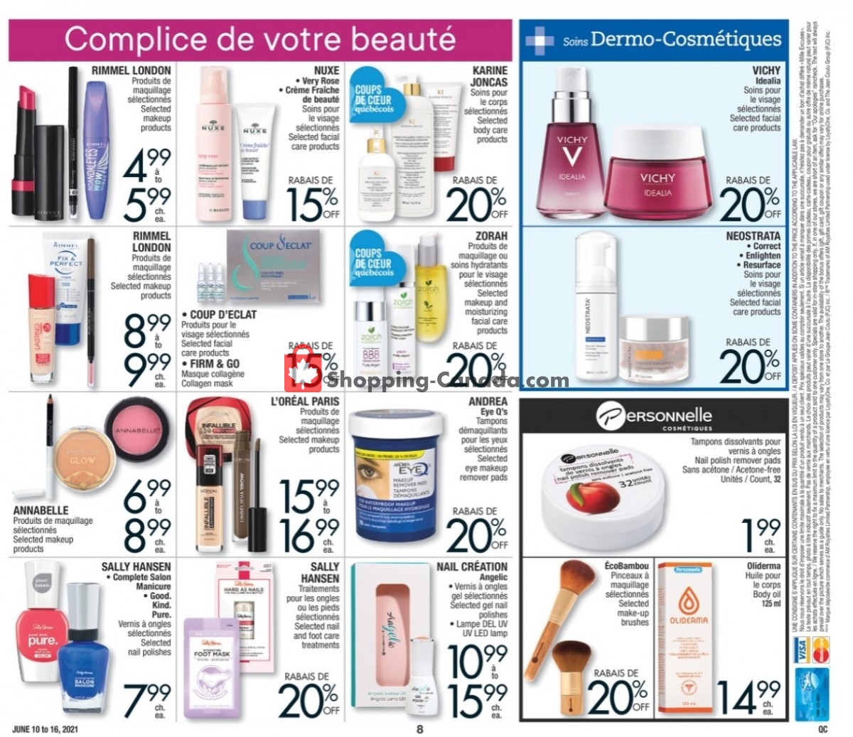 Jean Coutu Pharmacy flyer from Thursday June 10, 2021 to Wednesday June 16, 2021 - page 8