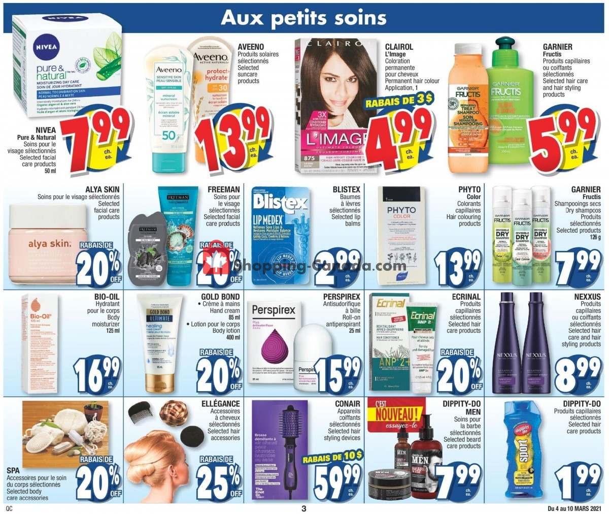 Jean Coutu Pharmacy flyer from Thursday March 4, 2021 to Wednesday March 10, 2021 - page 3