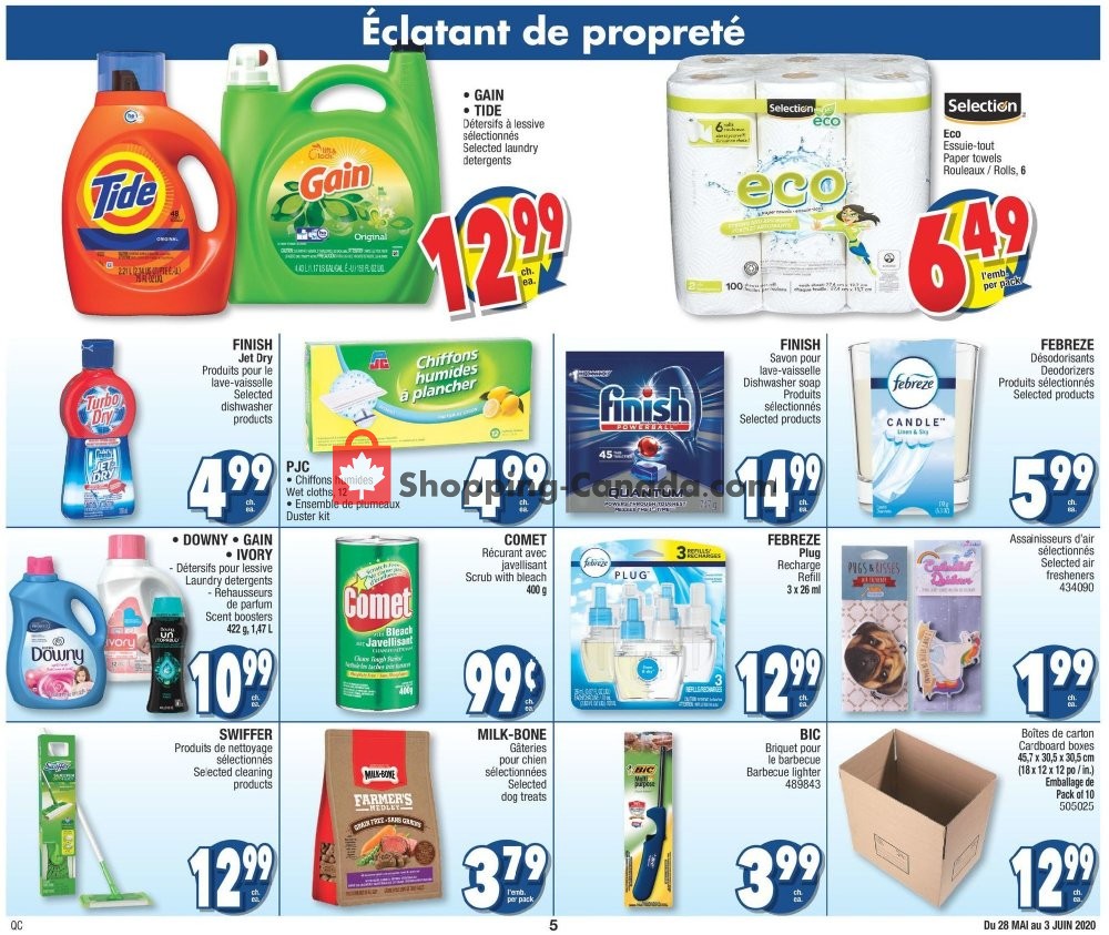 Jean Coutu Pharmacy flyer from Thursday May 28, 2020 to Wednesday June 3, 2020 - page 5